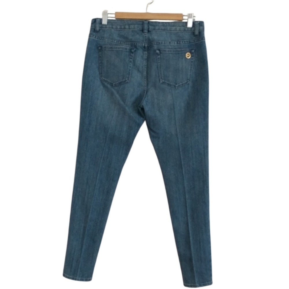 Michael Kors Blue Izzy Skinny Jeans. Size 8
